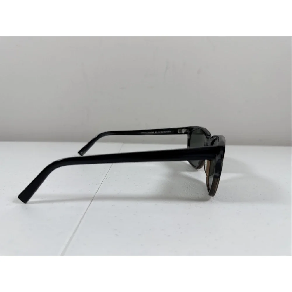 Warby Parker Sunglasses Barkley M 125 53-18-142,‎ Gray Black Pattern Frames Only